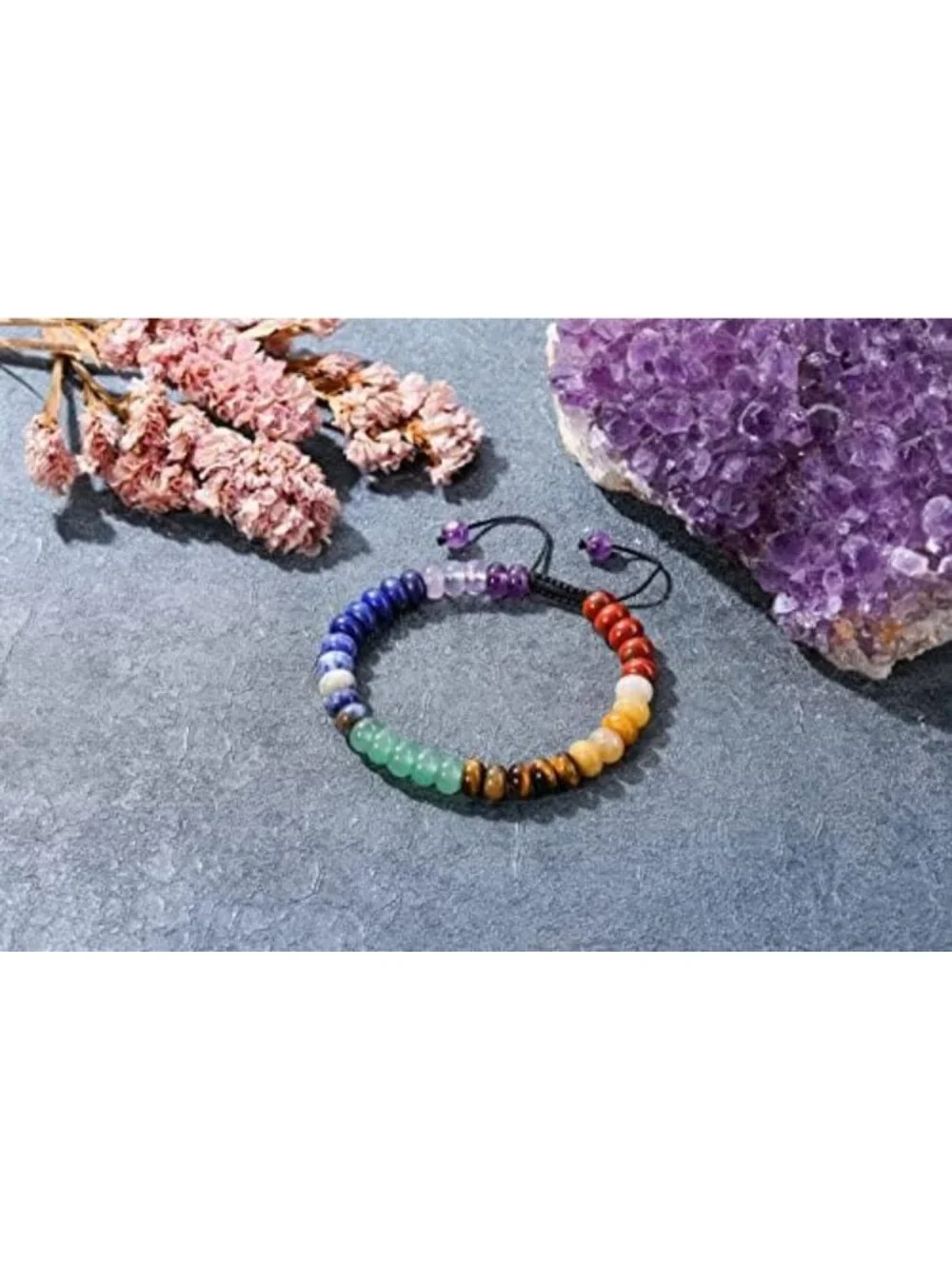Chakra Beaded Bracelets for Women & Men | Anxiety Relief Jewelry Gift